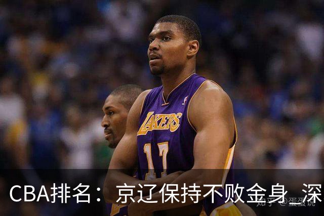 CBA排名：京辽保持不败金身 深圳连续惨负 江苏宁波暂居升降级区域